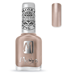 Rosa Guld, Moyra Stamping nail polish